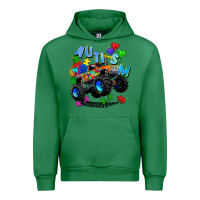 Emerald monster truck autism Urban Hoodie - Zillion Design Studio