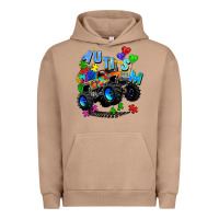 Pigment Burro monster truck autism Urban Hoodie - Zillion Design Studio