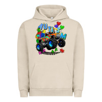 Pigment French Oak monster truck autism Urban Hoodie - Zillion Design Studio
