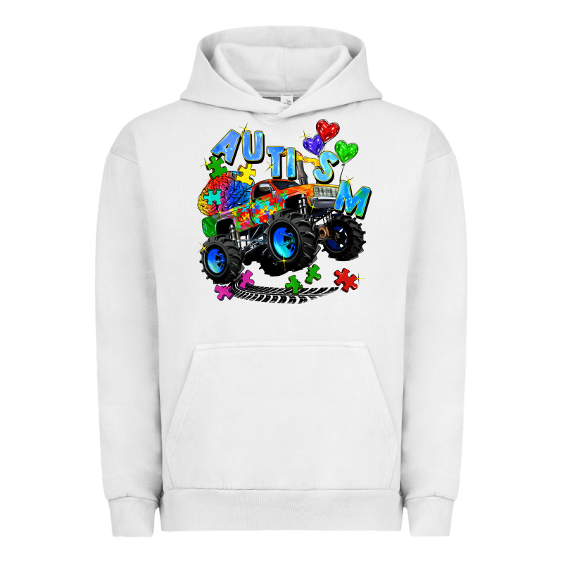 Monster Truck Autism Urban Hoodie by Zillion Design Studio | Teevron