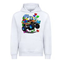 White monster truck autism Urban Hoodie - Zillion Design Studio