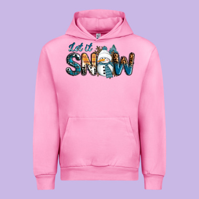 Urban Hoodie Let It Snow Snowman