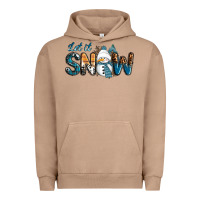 Pigment Burro Let It Snow Snowman Urban Hoodie - RanaPortraitStore