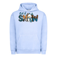 Pigment Grape Ice Let It Snow Snowman Urban Hoodie - RanaPortraitStore