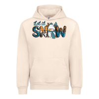 Sandshell Let It Snow Snowman Urban Hoodie - RanaPortraitStore