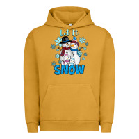 Pigment Peanut Butter Let It Snow Urban Hoodie - RanaPortraitStore