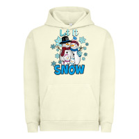 Pigment Pistachio Let It Snow Urban Hoodie - RanaPortraitStore