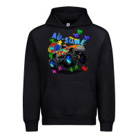 Black monster truck au some Urban Hoodie - Zillion Design Studio