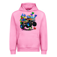 Fuchsia Pink monster truck au some Urban Hoodie - Zillion Design Studio