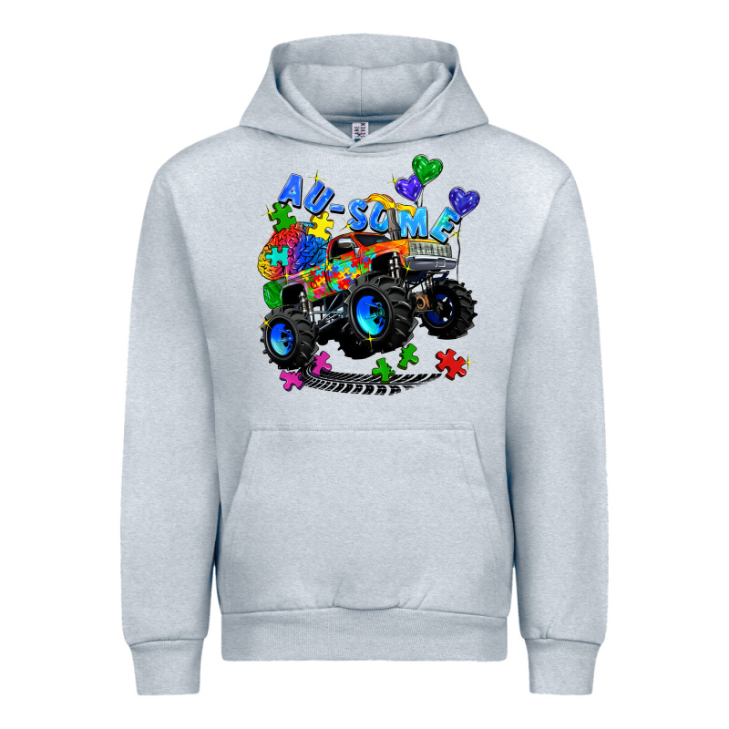 Monster Truck Au Some Urban Hoodie by Zillion Design Studio | Teevron