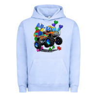Pigment Grape Ice monster truck au some Urban Hoodie - Zillion Design Studio