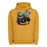 Pigment Peanut Butter monster truck au some Urban Hoodie - Zillion Design Studio