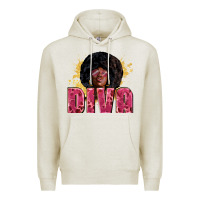 Oatmeal Heather diva Premium Hoodie - Zillion Design Studio