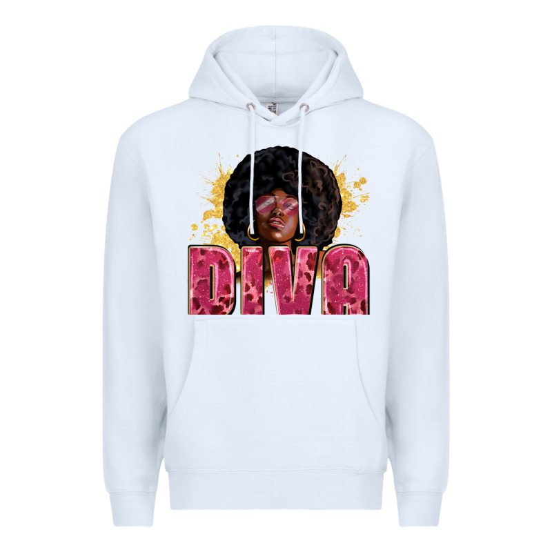 Diva Premium Hoodie by Zillion Design Studio | Teevron
