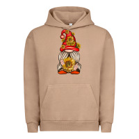 Pigment Burro western gnome with sunflowers Urban Hoodie - texasbilliewilder