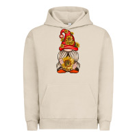 Pigment French Oak western gnome with sunflowers Urban Hoodie - texasbilliewilder