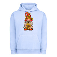 Pigment Grape Ice western gnome with sunflowers Urban Hoodie - texasbilliewilder