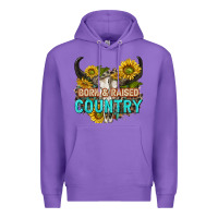 Born And Raised Country Tbw Premium Hoodie | Teevron