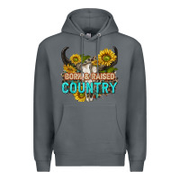 Rock born and raised country tbw Premium Hoodie - texasbilliewilder
