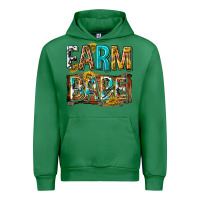 Emerald western farm babe Urban Hoodie - texasbilliewilder