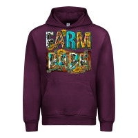 Mauve Wine western farm babe Urban Hoodie - texasbilliewilder