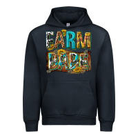 Navy western farm babe Urban Hoodie - texasbilliewilder