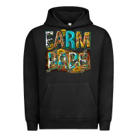 Pigment Black western farm babe Urban Hoodie - texasbilliewilder