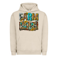 Pigment French Oak western farm babe Urban Hoodie - texasbilliewilder