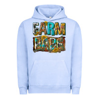 Pigment Grape Ice western farm babe Urban Hoodie - texasbilliewilder