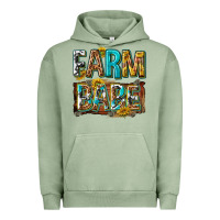 Pigment Oil Green western farm babe Urban Hoodie - texasbilliewilder