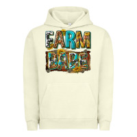 Pigment Pistachio western farm babe Urban Hoodie - texasbilliewilder