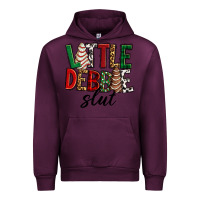 Mauve Wine Little debbie slut Christmas Urban Hoodie - RanaPortraitStore