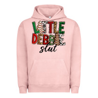 Pigment Salmon Little debbie slut Christmas Urban Hoodie - RanaPortraitStore