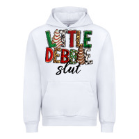 White Little debbie slut Christmas Urban Hoodie - RanaPortraitStore