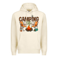 Tofu camping life Premium Hoodie - texasbilliewilder