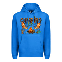 True Royal camping life Premium Hoodie - texasbilliewilder