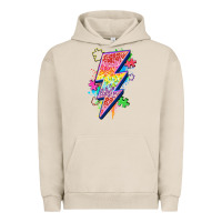 Pigment French Oak lightning bolt autism Urban Hoodie - Zillion Design Studio