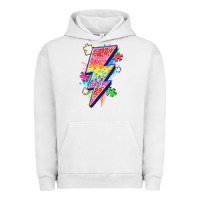 Pigment Lunar Rock lightning bolt autism Urban Hoodie - Zillion Design Studio