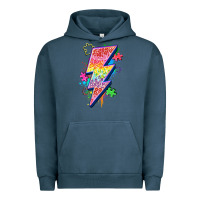 Pigment Midnight Navy lightning bolt autism Urban Hoodie - Zillion Design Studio
