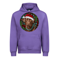 Tulip Labrador Retriever Christmas Urban Hoodie - RanaPortraitStore