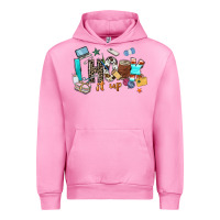 Fuchsia Pink i hook it up sewing Urban Hoodie - Zillion Design Studio
