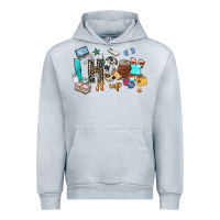 Heather Grey i hook it up sewing Urban Hoodie - Zillion Design Studio