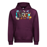 Mauve Wine i hook it up sewing Urban Hoodie - Zillion Design Studio