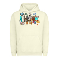 Pigment Pistachio i hook it up sewing Urban Hoodie - Zillion Design Studio