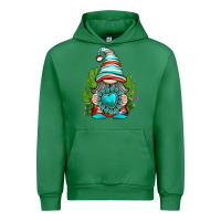 Emerald western gnome with turquoise gemstone Urban Hoodie - texasbilliewilder