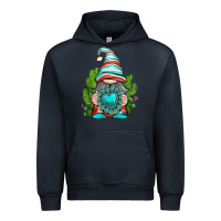 Western Gnome With Turquoise Gemstone Urban Hoodie | Teevron