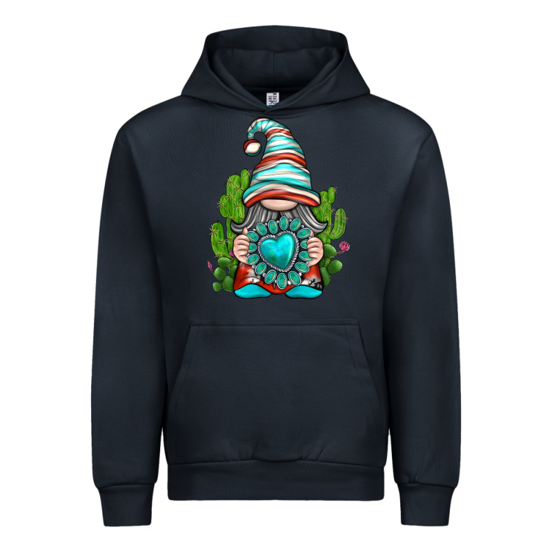 Western Gnome With Turquoise Gemstone Urban Hoodie by texasbilliewilder | Teevron