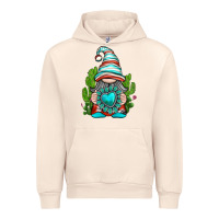 Sandshell western gnome with turquoise gemstone Urban Hoodie - texasbilliewilder