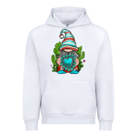 White western gnome with turquoise gemstone Urban Hoodie - texasbilliewilder