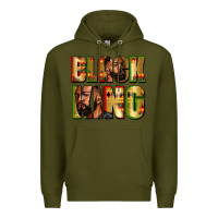 Army Green black king Premium Hoodie - Zillion Design Studio